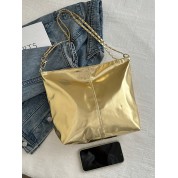 Shoulder Bag With Gold Chain Strap