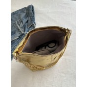 Shoulder Bag With Gold Chain Strap