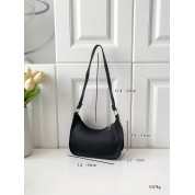 All Black Coach Shoulder Bag