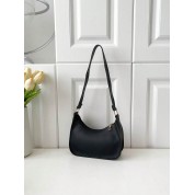 All Black Coach Shoulder Bag