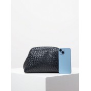 Black And Blue Clutch Bag