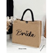 Tote Bag With Printed Design