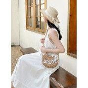 Straw Woven Bag For Christmas Gift