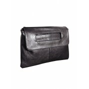 Black Clutch With Shoulder Strap