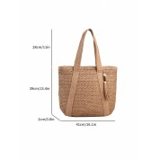 Tote Bag With Thick Shoulder Strap