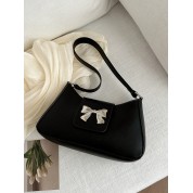 Leather Crossbody Bag With Zipper