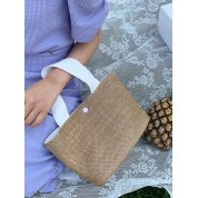 A New Day Straw Bag