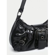 Soft Leather Medium Crossbody Bag