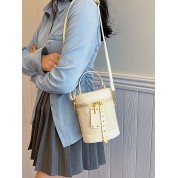 Over The Shoulder Bucket Bag