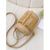 Over The Shoulder Bucket Bag