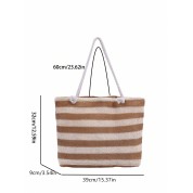 Straw Bag With Shoulder Strap