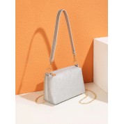 Silver Chain For Crossbody Bag