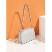 Silver Chain For Crossbody Bag