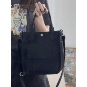 Multi Pocket Canvas Tote Bag