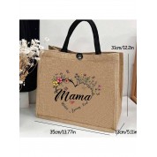 Tote Bag With Book Design