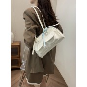 Paper Bag With Handle White