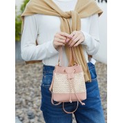 Leather Top Handle Crossbody Bag