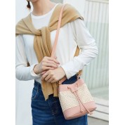 Leather Top Handle Crossbody Bag