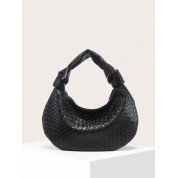 Plain Black Canvas Tote Bag