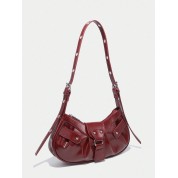 Leather Shopper Bag With Zipper