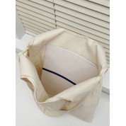 Canvas Tote Bag With Long Handles