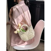 Straw Woven Bag For Wedding Gift