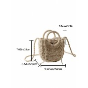 Straw Woven Bag For Wedding Gift