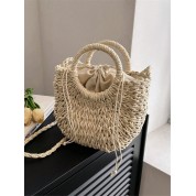 Straw Woven Bag For Wedding Gift