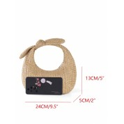 Straw Woven Tote Bag For Women