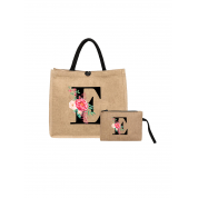 The Tote Bag Cream And Black