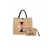 The Tote Bag Cream And Black