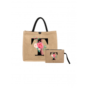 The Tote Bag Cream And Black