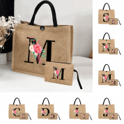 The Tote Bag Cream And Black