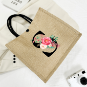 The Tote Bag Cream And Black