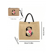 The Tote Bag Cream And Black