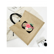 The Tote Bag Cream And Black