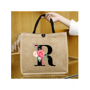 The Tote Bag Cream And Black