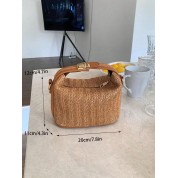 Bucket Bag With Top Handle