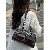 Medium Shoulder Bag In Black