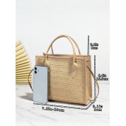 Tote Bag With Long Handles