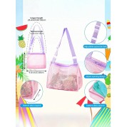 Tote Bag With Zipper And Crossbody Strap