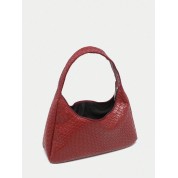 Faux Leather Tote Shoulder Bag