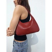 Faux Leather Tote Shoulder Bag