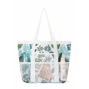 Beach Bag Tote With Pockets