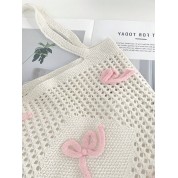 Large Tote Bag Women Pink