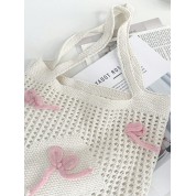 Large Tote Bag Women Pink