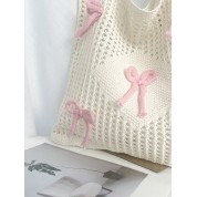 Large Tote Bag Women Pink