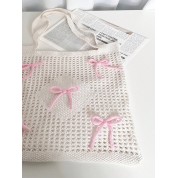 Large Tote Bag Women Pink