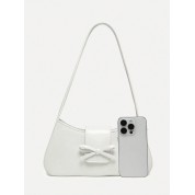 Vintage White Coach Shoulder Bag