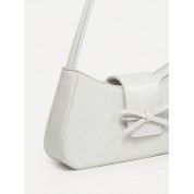 Vintage White Coach Shoulder Bag